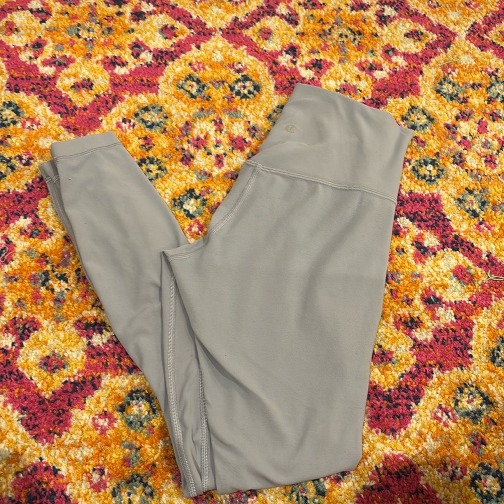 Light blue lululemon align leggings size 4